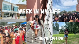 COLLEGE VLOG  Week in my life as a HBCU student  First week of classes [upl. by Zaid584]