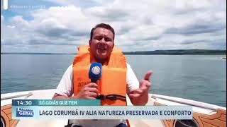 Lago Corumbá IV Só Goiás que tem balançogeral [upl. by Htir]