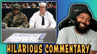 ROSS REACTS TO 25 MINUTES OF WWE ANNOUNCING BLOOPERS [upl. by Schrader]