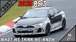 2025 Audi RS3  The End of an Era [upl. by Zweig]