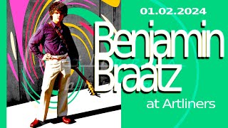 Benjamin Braatz live at Artliners Berlin 01022024 [upl. by Atinhoj]