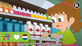 BOODSCHAPPEN DOEN  Kinderliedjes  Liedjes voor peuters en kleuters  Minidisco [upl. by Namyl332]