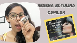 RESEÑA BOTULINA CAPILAR  TRATAMIENTO ACONDICIONADOR Y SUAVIZANTE DE LARGA DURACION [upl. by Ibur643]