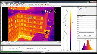 Thermographie par drone de bâtiments en images infrarouge [upl. by Nhguavaj]