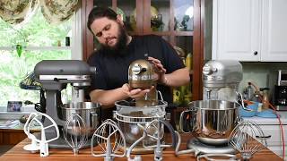 Comparison of Kitchenaids BowlLift Stand Mixers [upl. by Cosetta]