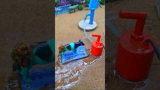 Mini hand pump project water pump with supply motor cow washing videos waterpump shorts 26 [upl. by Bach]