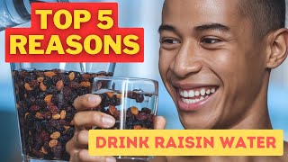 The Incredible Benefits of Raisin Water  Digestive Health  Boost Energy [upl. by Annoid]