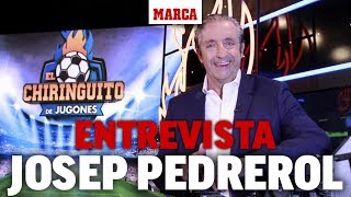 Pedrerol en MARCA quotSoy del Barça y la gente se cree que soy del Madrid no sé por quéquot [upl. by Adikam579]