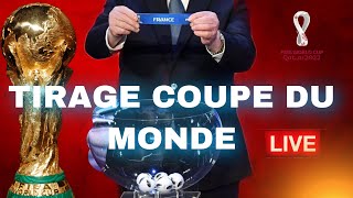 TIRAGE COUPE DU MONDE 2022 EN DIRECT  LIVE DRAW WORLD CUP QATAR [upl. by Enelia]