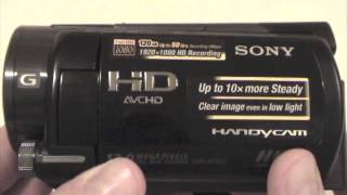 HighTechDad Reviews the Sony HandyCam HDRXR500 High Definition Camcorder [upl. by Ettigdirb]