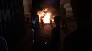 Bangladesh BM Container depot fire Blasted in LIVE VIDEO IN FACEBOOK [upl. by Jaeger]