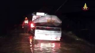 Alluvione in Maremma Toscana Grosseto  2 Vittime del Maltempo [upl. by Etsirhc]