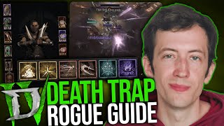 Diablo 4  Death Trap Rogue is BLASTING Full Guide [upl. by Selene]