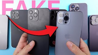 Fake VS Real Every iPhone [upl. by Krakow713]