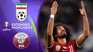 Iran vs Qatar Extended Highlights  AFC Asian Cup  CBS Sports Golazo [upl. by Hernandez]