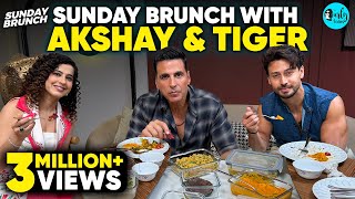 Akshay Kumar amp Tiger Shroff On Sunday Brunch X Kamiya Jani  EP 130  Curly Tales [upl. by Devi61]