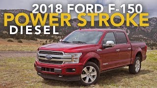 2018 Ford F150 Diesel Review  First Drive [upl. by Chiquia]