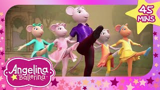 Angelina and the Musical Theater  FULL EPISODES  Kids Cartoon  Angelina Ballerina  9 Story Kids [upl. by Timothy]