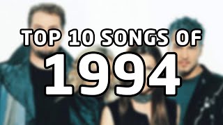 Top 10 songs of 1994 [upl. by Dorella]