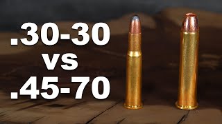 BEST Lever Action Cartridge  3030 vs 4570 [upl. by Gabel]