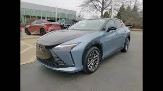 2023 Lexus RZ 450e Luxury Schaumburg IL 241370A [upl. by Ahsilad199]