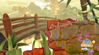 Worms Battlegrounds  Walkthrough Part 2  PS4  HD [upl. by Archambault]