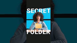 How to create a secret  invisible folder in Windows windows [upl. by Ahsinak404]