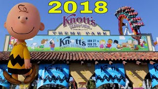 CHARLIE BROWN DAY 2018 Knotts Berry Farm Peanuts Celebration [upl. by Davies]