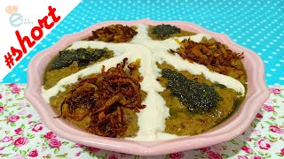 Halim Bademjan or Persian Eggplant and Lentil Dish  Best Recipe  International food Shorts [upl. by Selena]