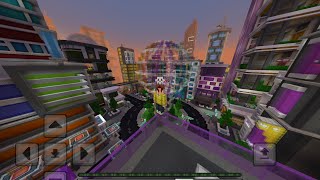 The hive Parkour Worlds City Full Maps [upl. by Eilama]