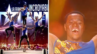 Incroyable Talent 2024  Platinium Buzzer pour Hakuna Matata Acrobats [upl. by Perrin936]