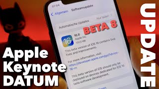 iOS 16 BETA 8 ist da und na ja was soll ich sagen  Zielgerade amp Apple Keynote DATUM bekannt [upl. by Ivgnout425]