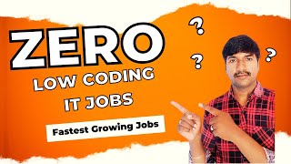 Fastest Growing Zero coding IT jobs 💪💪 LuckyTechzone [upl. by Travers427]