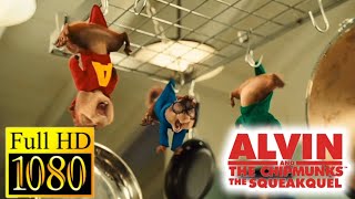 Alvin and the Chipmunks The Squeakquel 2009  Chipmunks Having Fun At Home Full HD60FPS [upl. by Swane641]