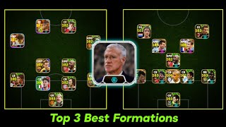 3 Best Formation To Use If You Purchased France Premium Pack 😌  eFootball 24 [upl. by Chesnut]