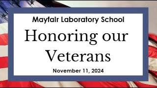 Mayfair Veterans Day 2024 [upl. by Hepsoj]