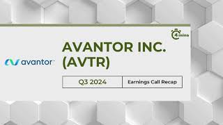 Avantor Inc AVTR Earnings Call Recap for Q3 2024 [upl. by Adniled]