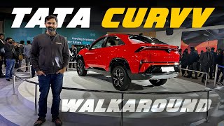 Tata Curvv Near Production Ready  Diesel Option Showcased  Launch Expected In July  Feb 2024 [upl. by Ellicott592]