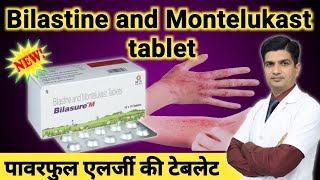 Bilastine and montelukast tablet  Bilasure m tablet [upl. by Hofmann]