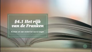 41 Les 1 Het rijk van de Franken [upl. by Barncard26]