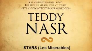 Instrumental  Karaoke  Stars from Les Miserables  Teddy NASR [upl. by Idid566]