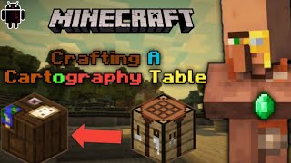 How To Make A Cartography Table In Minecraft Shorts [upl. by Akkahs461]