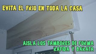 ▶🛠AHORRA RAPIDO ⌛▶Aislar el cajón de persiana [upl. by Lessur]