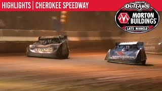 World of Outlaws Morton Buildings Late Models Cherokee Speedway October 2 2020  HIGHLIGHTS [upl. by Erine]