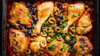 Classic Chicken Cacciatore with a Special Ingredient [upl. by Essiralc]