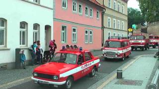 Umzug der Feuerwehren 130 Jahre  FFW SondershausenMitte [upl. by Ahern]