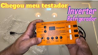 Chegou o testador para refrigerador inverter universal Philco Midea Samsung Panasonic e LG [upl. by Llevron]