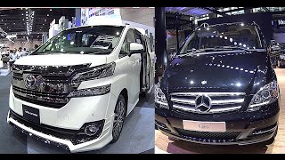 RV recreational vehicle Toyota Vellfire VS Mercedes Sprinter Vito Viano luxury VAN Motorhome [upl. by Socin]