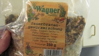 How to make German Sauerbraten [upl. by Ocicnarf437]