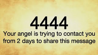 💌4444🦋Your angel Is Trying To Contact You From 2 Days To Share This🪽Don’t Ignore [upl. by Papotto]